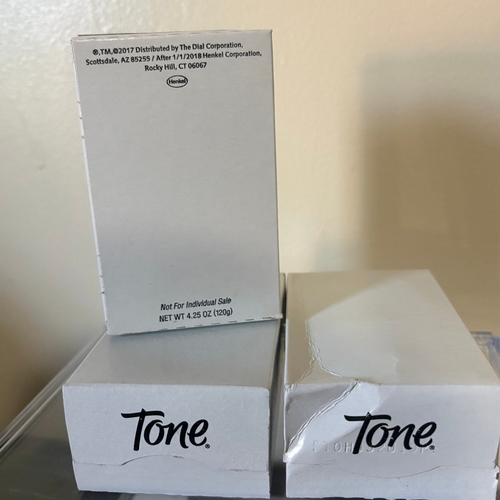Lot of 3 Tone Skin Care Bar Soap 4.25oz Each NOS 2017 Original Formula Sealed